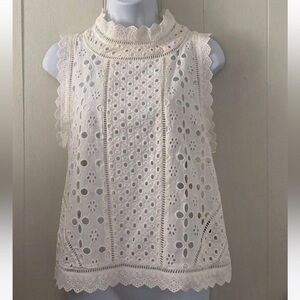 James Coviello Anthropology Knit Button Up Back Top - Size XS